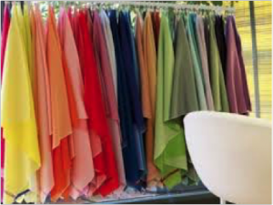Estos son los pañuelos que se usan en un estudio de color